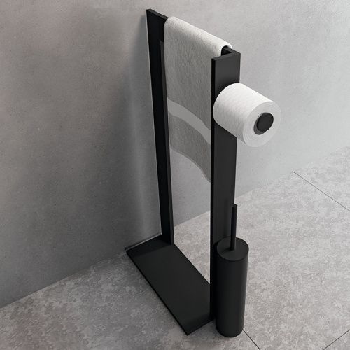 Стойка с аксессуарами для ванной Novellini Kuadra R90AKFPSRS-H