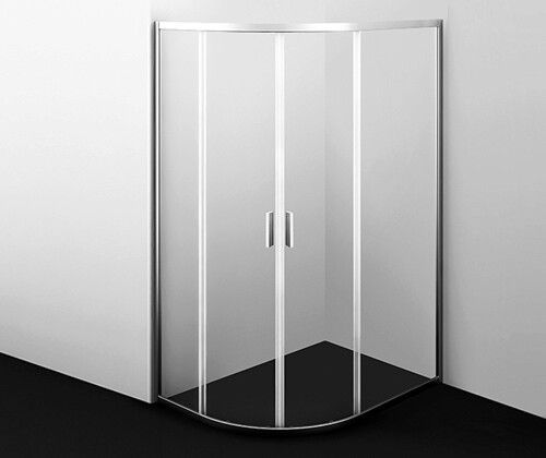 Душевой уголок Wasserkraft Lippe 45S 45S24 120х90 стекло прозрачное профиль хром глянцевый без поддона