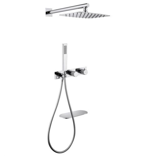 Душевая система ABBER AF8750 встраиваемая в стену с термостатом