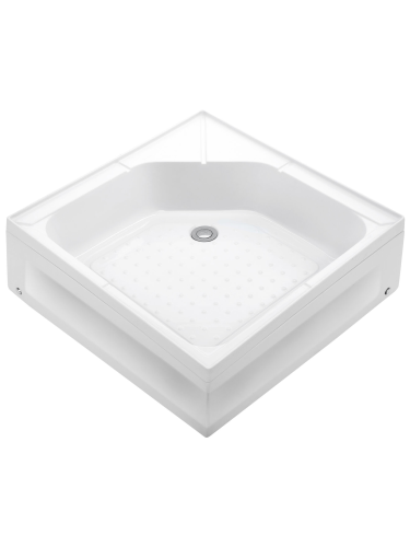 Душевой поддон WEMOR 70/24 S (10000006091) 70х70 акрил белый с каркасом