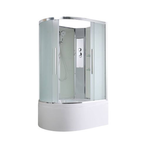 Душевая кабина AvaCan EM EM5811RN 110х80 асимметричная без крыши ориентация правая