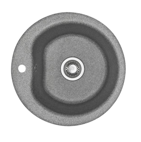 Кухонная мойка Aquaton Мида 1A712732MD230 51х51 цвет серый поверхность матовая