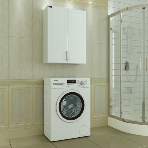 Шкаф СанТа Дублин 423001 60х24х80 подвесной цвет белый