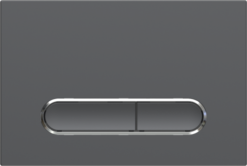 Клавиша смыва Boheme 667-GM графит