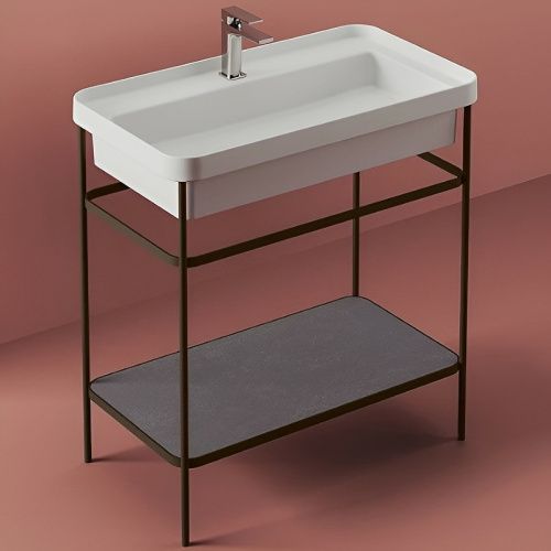 Консоль под раковину Artceram Fuori scala ACA057 56 77х43х83 напольная цвет коричневый