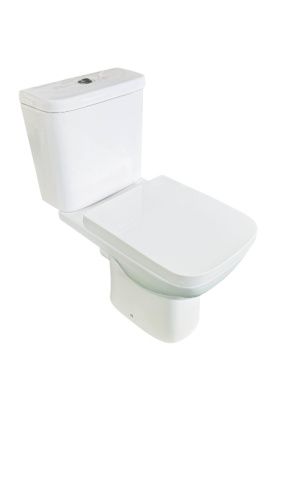 Унитаз напольный с бачком Taliente Elegia Vortex EG25065 белый с сиденьем микролифт безободковый душевой смыв