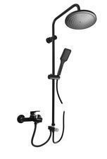 Смеситель для ванны и душа RavSlezak COLORADO CO154.5/3CMATC настенный черный матовый