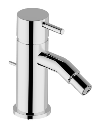 Смеситель Cisal Less New LN00055040 на биде черный матовый