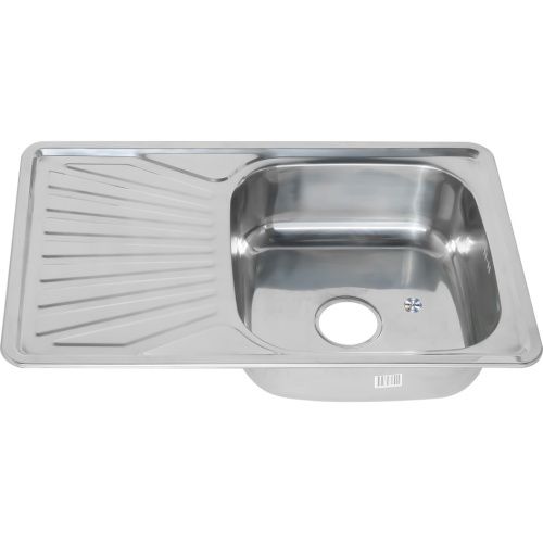 Кухонная мойка Melana 217 t (*10) 78х48 цвет хром