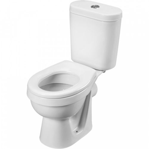 Унитаз-компакт напольный с бачком Santek Каспер 1WH501741 белый с сиденьем каскадный смыв