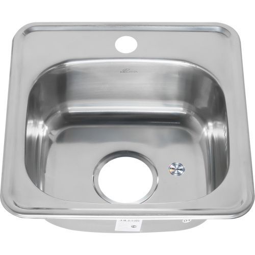 Кухонная мойка Melana 022 ti (*15) 38х38 цвет хром