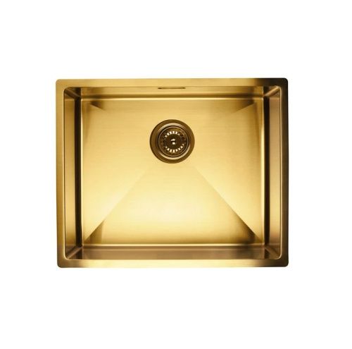 Кухонная мойка IDDIS Edifice EDI54B0i77 54х44 цвет золото матовое поверхность матовая