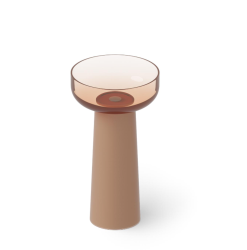 Раковина из полиэфира Dea Design Pedestal Basin DD2027 480 R9 18 48х48 напольная цвет коричневая медь без отверстий под смеситель