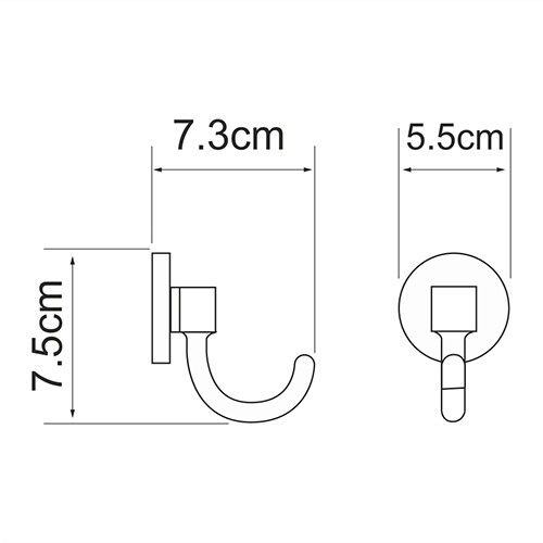 Крючок WasserKRAFT 6223 - фото 4