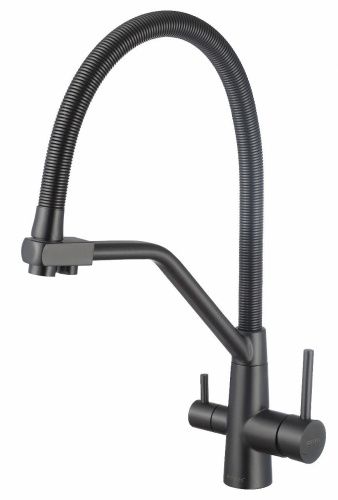 Смеситель для кухни Fmark FS0762Q на мойку графит