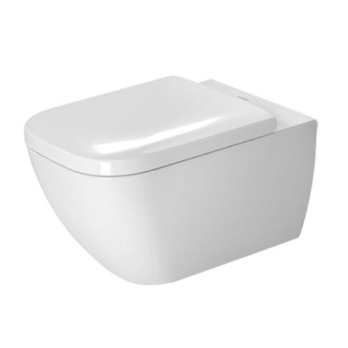 Чаша унитаза подвесная Duravit Happy D.2 2221090000 цвет белый без сиденья каскадный смыв