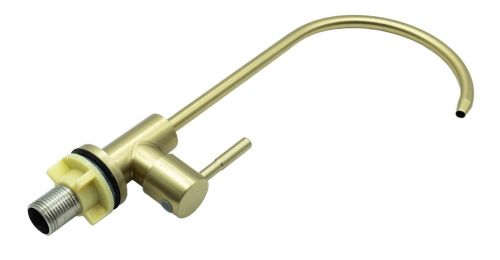 Смеситель для кухни Fmark F-SL-C222 на мойку золото матовое