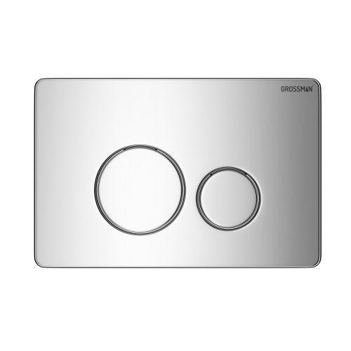 Клавиша смыва механическая Grossman Style 700.K31.05.10M.10M цвет хром
