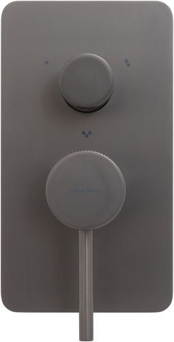 Смеситель для ванны с душем Allen Brau Priority 5.31A11-MG встраиваемый в стену серый