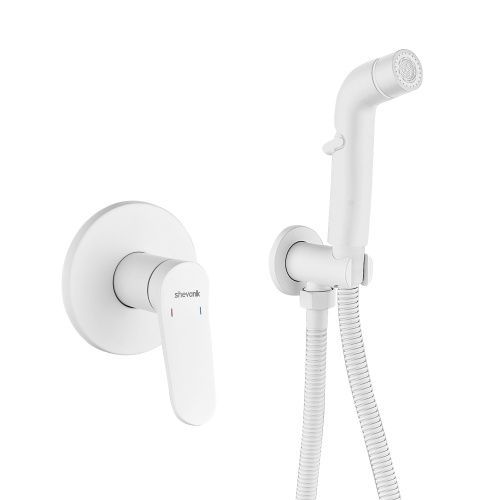 Гигиенический душ со смесителем Shevanik S43C S4305C белый