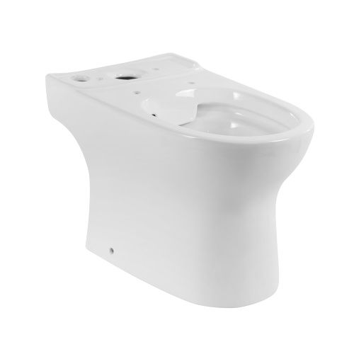 Чаша унитаза напольная BelBagno STEAM BB130CPR цвет белый без бачка без сиденья каскадный смыв