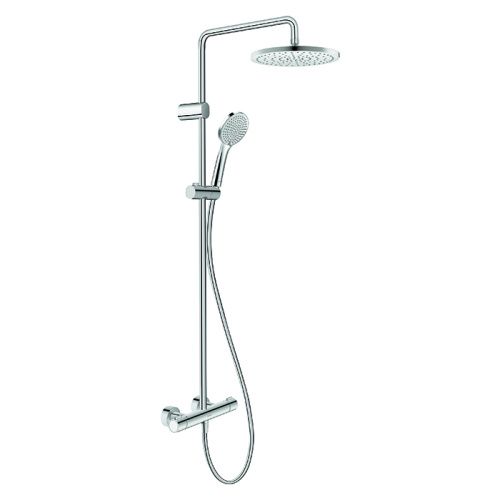 Душевая стойка Duravit Wave WA4280008C10 настенная цвет хром