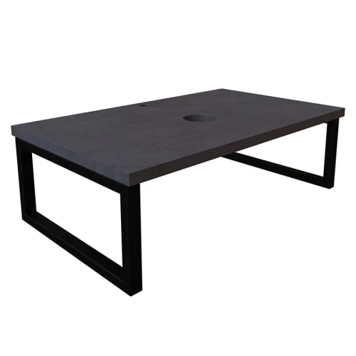 Столешница 1MarKa Grunge Loft У85836 80х48 накладная цвет бетон темно-серый