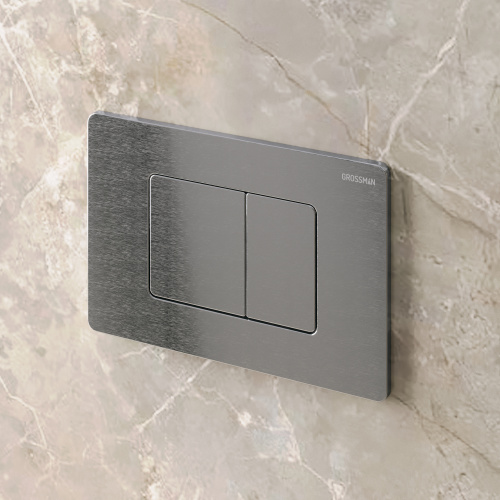 Клавиша смыва механическая Grossman Classic 700.K31.04.42M.42M цвет графит - фото 3