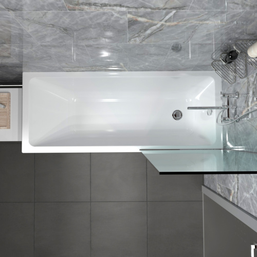 Ванна акриловая Тритон Элис Щ0000066028 170х70 пристенная прямоугольная без ножек и каркаса - фото 5