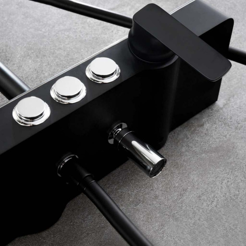 Душевая стойка Melana Male F610501B MALE настенная - фото 3