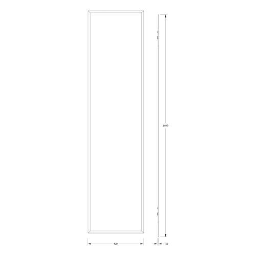 Зеркало в ванную Evoform Comfort BY 0954 40х160 - фото 2