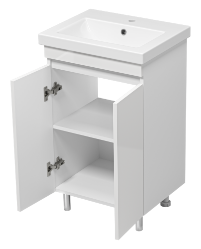 Тумба под раковину Misty Енисей Э-Ени01050-011 47х39х70 напольная - фото 4