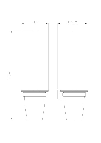 Ершик Wonzon & Woghand GRAFFITY WW-9329-BN - фото 2