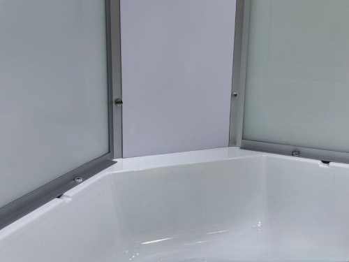 Душевая кабина AvaCan L710EL 100х100 четверть круга с крышей ориентация универсальная - фото 5