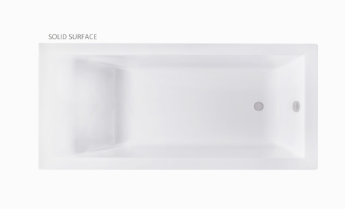 Ванна из искусственного камня Astra-Form Нейт 01010056 180х80 пристенная прямоугольная с ножками - фото 4