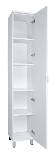 Шкаф-пенал Misty Дива П-Див05035-013ПрП 35х34х190 напольный цвет белый - фото 2