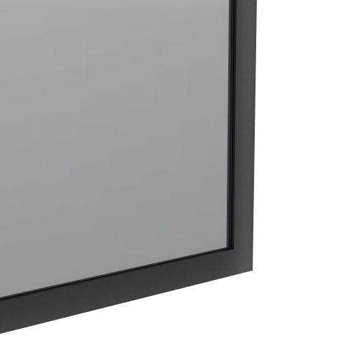 Душевая шторка Reflexion Fix RX14060TBL-05 60x140 стекло тонированое профиль черный матовый ориентация универсальная - фото 5