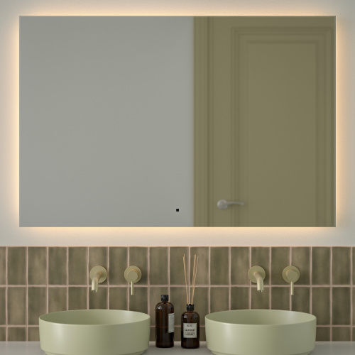 Зеркало в ванную Defesto GLOW DF 2520RH 120х80 - фото 3