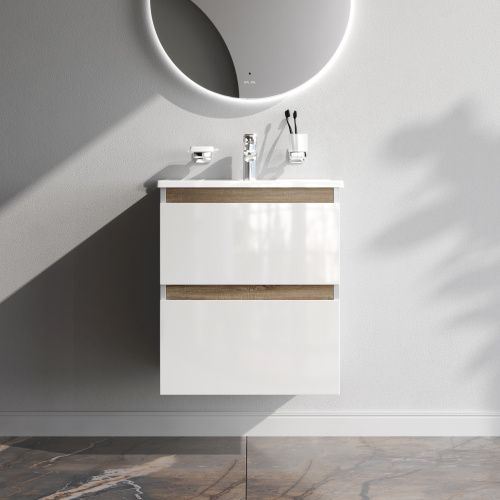 Тумба под раковину Am.Pm X-Joy M85AFHX0552WG 53х45х60 подвесная цвет белый