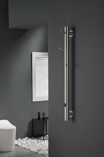 Полотенцесушитель Boheme OAK 724-NB подвесной электрический никель - фото 3