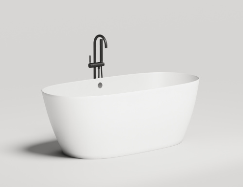 Ванна из литьевго мрамора Salini SOFIA 103711G 165х75 отдельностоящая овальная - фото 2