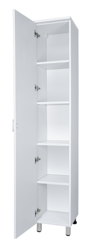 Шкаф-пенал Misty Дива П-Див05035-013ПрЛ 35х34х190 напольный цвет белый - фото 2