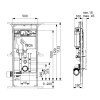 Инсталляция для унитаза Tece TECElux 9600400