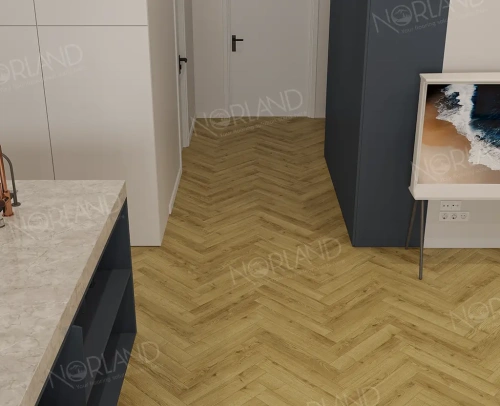 Ламинат Norland Elegant Herringbone Strong LF304-17 Дуб Фанэн толщина 1.2 см 34 класс 600х100 - фото 3