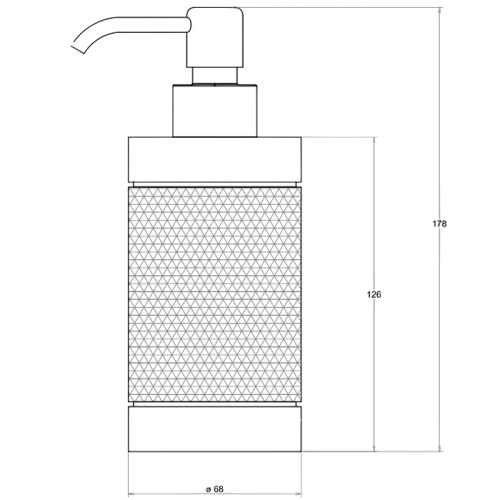 Дозатор Bertocci Officina 01 12775485050 - фото 2