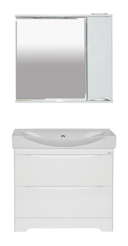 Зеркало-шкаф Misty Элвис П-Элв-01085-011П 83х15х74 подвесной - фото 3