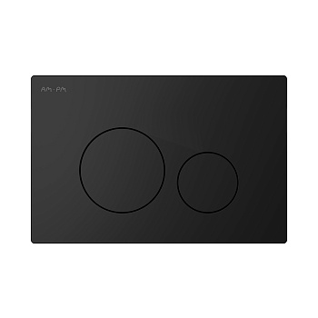 Клавиша смыва пневматическая Am.Pm Pro L I049038 цвет черный матовый