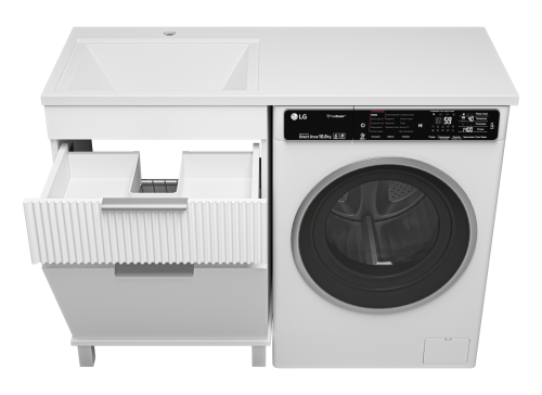 Тумба под раковину Brevita Enfida ENF-07060-011Я 58х48х76 напольная - фото 4