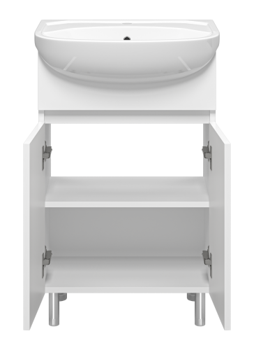 Тумба под раковину Misty Элегия Э-Эле01055-011Н 53х30х70 напольная - фото 3