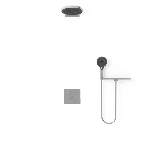 Душевая система Vincea VSFW-4I211RCH встраиваемая в стену - фото 3